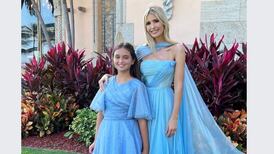 Ivanka Trump sorprendió como una Elsa real en la boda de su hermana Tiffany
