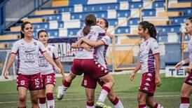 Saprissa y Sporting golean en el fútbol femenino