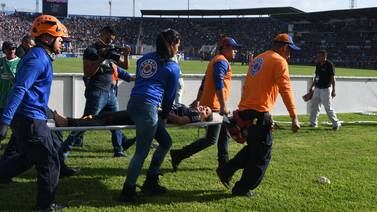 Cuatro muertos por avalancha humana en final del fútbol hondureño