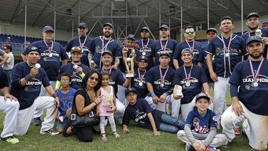Halcones Grupo Rivera es el nuevo campeón del béisbol