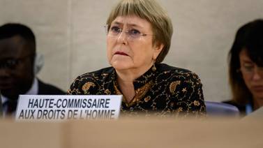 Bachelet no se presentará a un segundo mandato de Alta Comisionada de Derechos Humanos