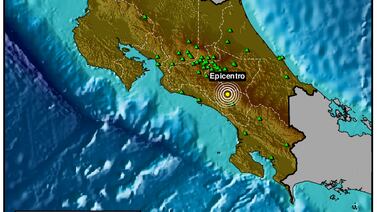 Dos sismos de 4,8 y 5,1 grados se sintieron en la zona Sur y el Valle Central del país