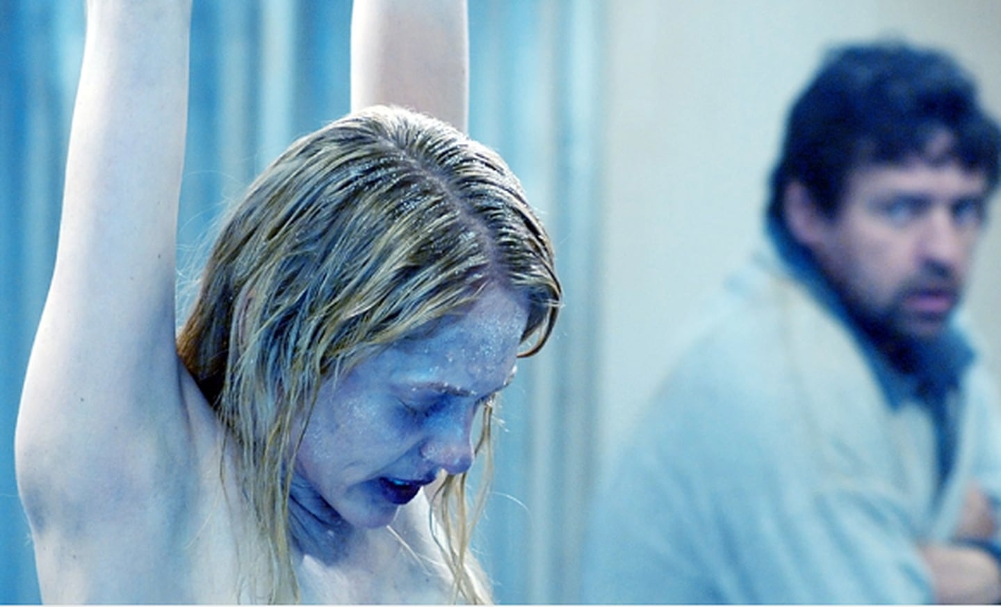 Debra McCabe hace la interpretación principal en la escena del congelador en 'Saw III'.