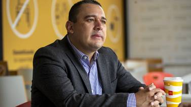 Esteban Sequeira, director de McDonald’s Costa Rica: ‘Estamos pensando salir de la GAM’