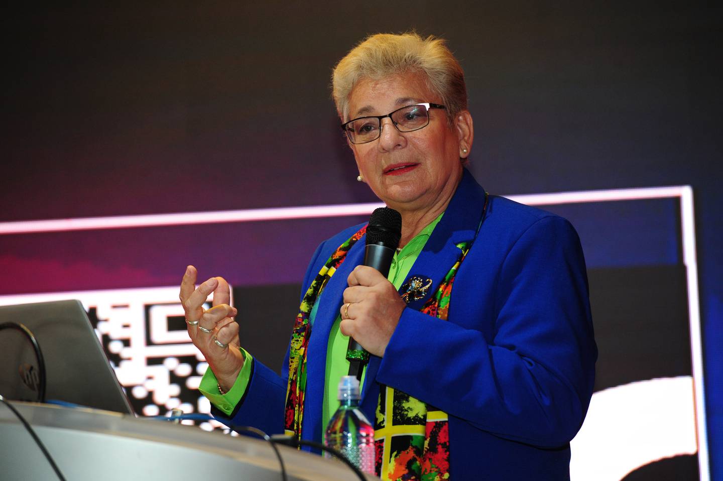 Sra Anna Katharina Müller Castro. Ministra de Educación Pública