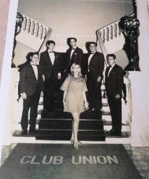 Salón de baile del Club Unión, muy popular hace varias décadas atrás.