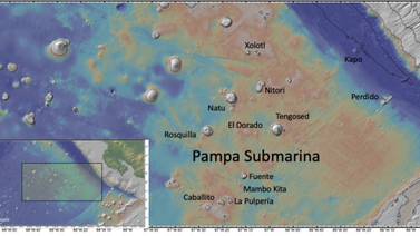 La ‘pampa submarina’: los nuevos sitios descubiertos en el fondo de Guanacaste