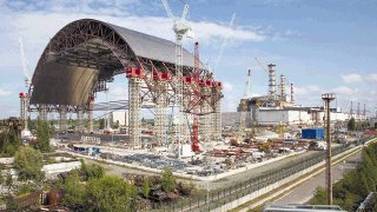 Chernóbil será protegido por una gigantesca tapa de acero