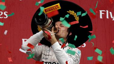 Nico Rosberg ganó el Gran Premio de México 