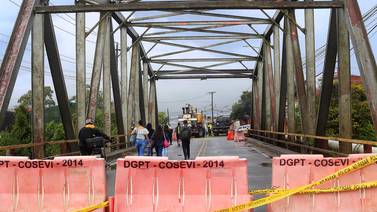 Conavi incumple obligación legal de atender puentes en  mal estado