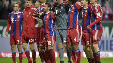 Bayern Múnich amplía su ventaja con goleada al Werder Bremen 