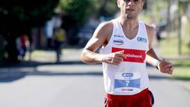 César Lizano quedó  tercero en la media maratón de Las Vegas