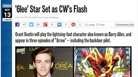  Grant Gustin  encarnará a Flash  en la serie de televisión  ‘Arrow’