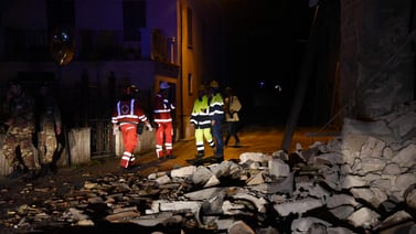 Dos fuertes sismos sacudieron el centro de Italia y dejan dos heridos y varios derrumbes