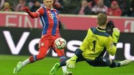 Pep Guardiola no descarta a Arjen Robben para enfrentar al Dortmund