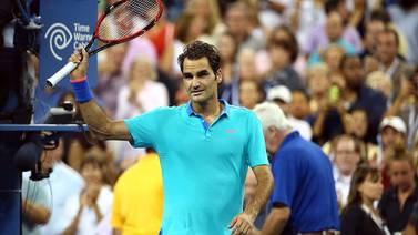 Roger Federer remontó para superar a Marcer Granollers en el Abierto de Estados Unidos