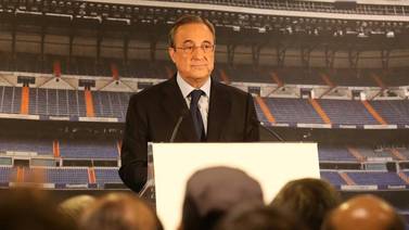 Florentino Pérez, presidente del Real Madrid: 'Rafael Benítez tiene toda nuestra confianza'