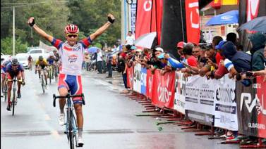 Fabricio Quirós gana etapa y entra al 'top' 10 de la Vuelta a Chiriquí