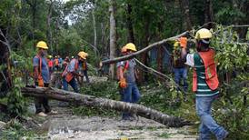 Grace se degrada a tormenta tropical en su paso por México y deja daños menores
