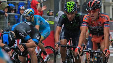 Andrey Amador no arriesgó en el Eneco Tour pensando en la Vuelta a España 