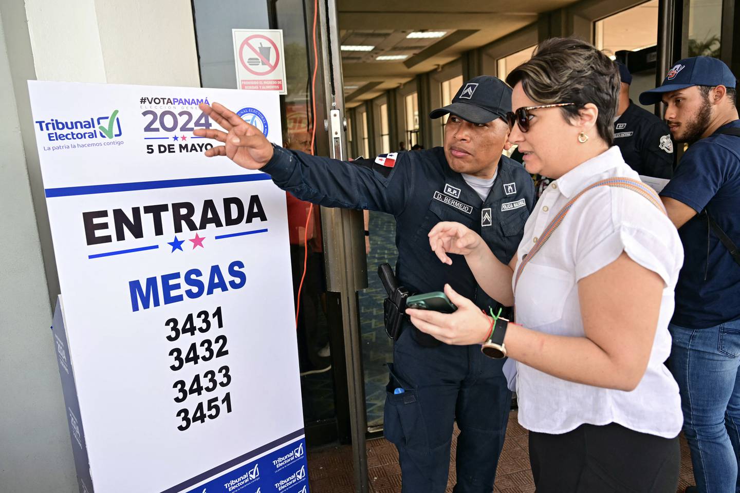 Panamá salió a votar el pasado 5 de mayo con un registro de participación histórica del 77,7%. Foto: AFP
