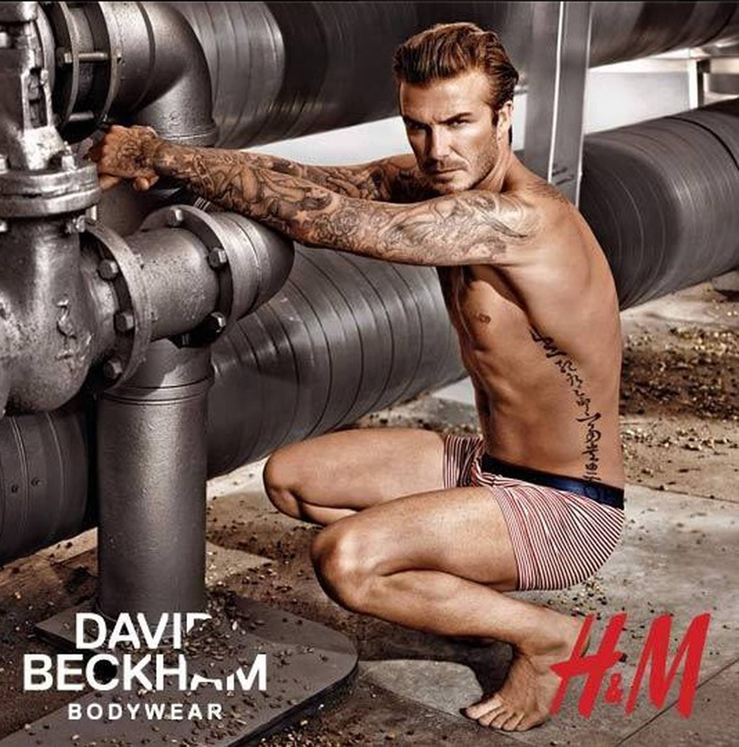 Estado Derechos de autor atleta David Beckham, en ropa interior, protagoniza nuevo anuncio para H&M | La  Nación