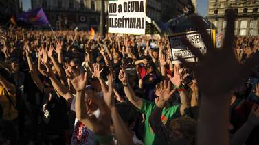 España conmemora dos años del movimiento de los ‘indignados’