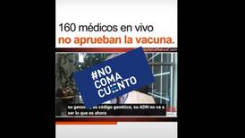 #NoComaCuento: Video de ‘160 médicos’ miente al afirmar que vacuna de Moderna altera el ADN