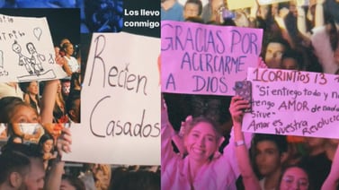 Camilo leyó las emocionales pancartas de ‘La Tribu’ en Costa Rica 