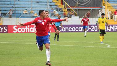 Doryan Rodríguez, el hombre gol en la Selección de Costa Rica Sub 20