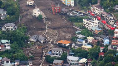 Cuatro muertos y al menos 64 desaparecidos por deslizamiento de tierra en Japón