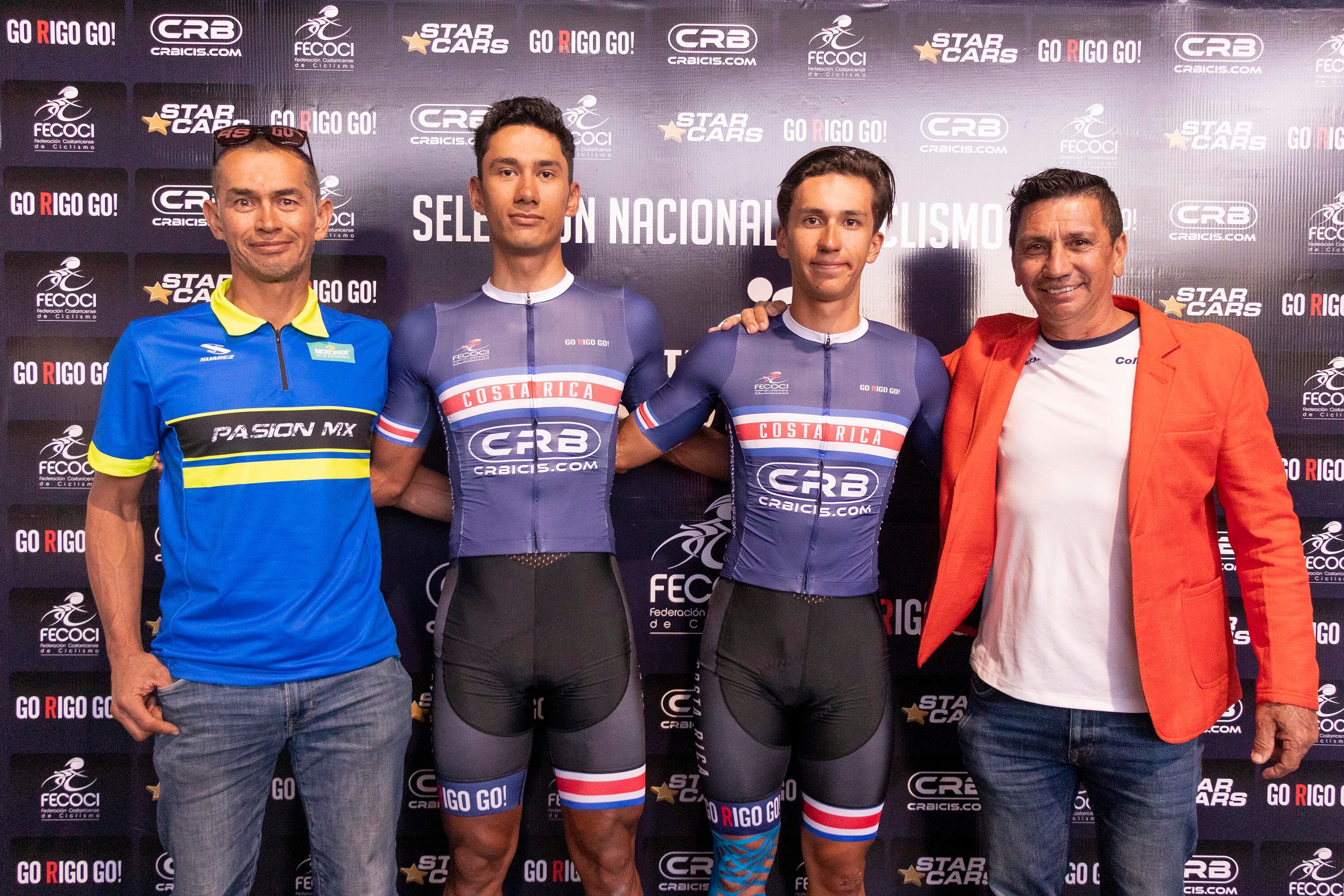 Hijos de leyendas del ciclismo costarricense debutarán en la Vuelta a Costa Rica  