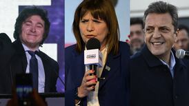 Carrera presidencial Argentina: Javier Milei, Patricia Bullrich y Sergio Massa luchan por el poder