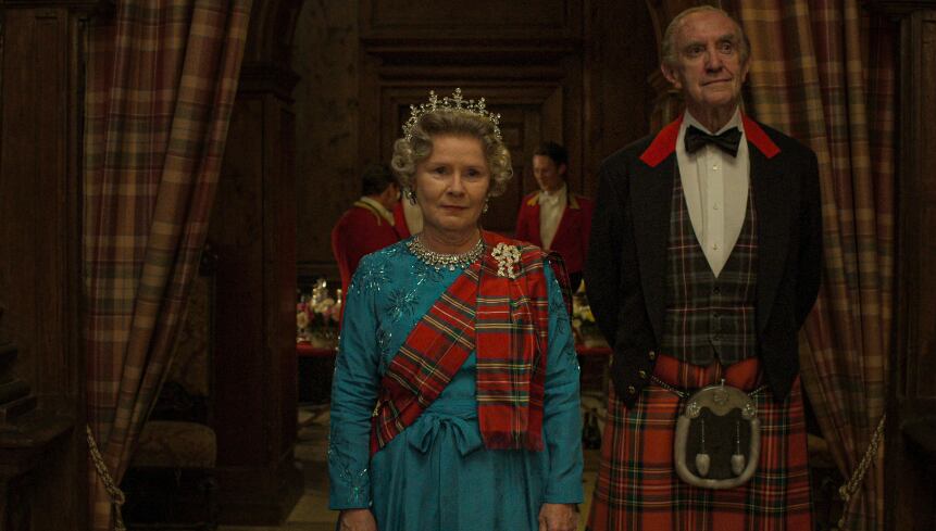 La quinta temporada de 'The Crown' abarcará de 1990 a 1997. La actriz Imelda Staunton asume ahora el rol de Isabel II, en tanto que Jonathan Pryce hará a su esposo, el príncipe Felipe.