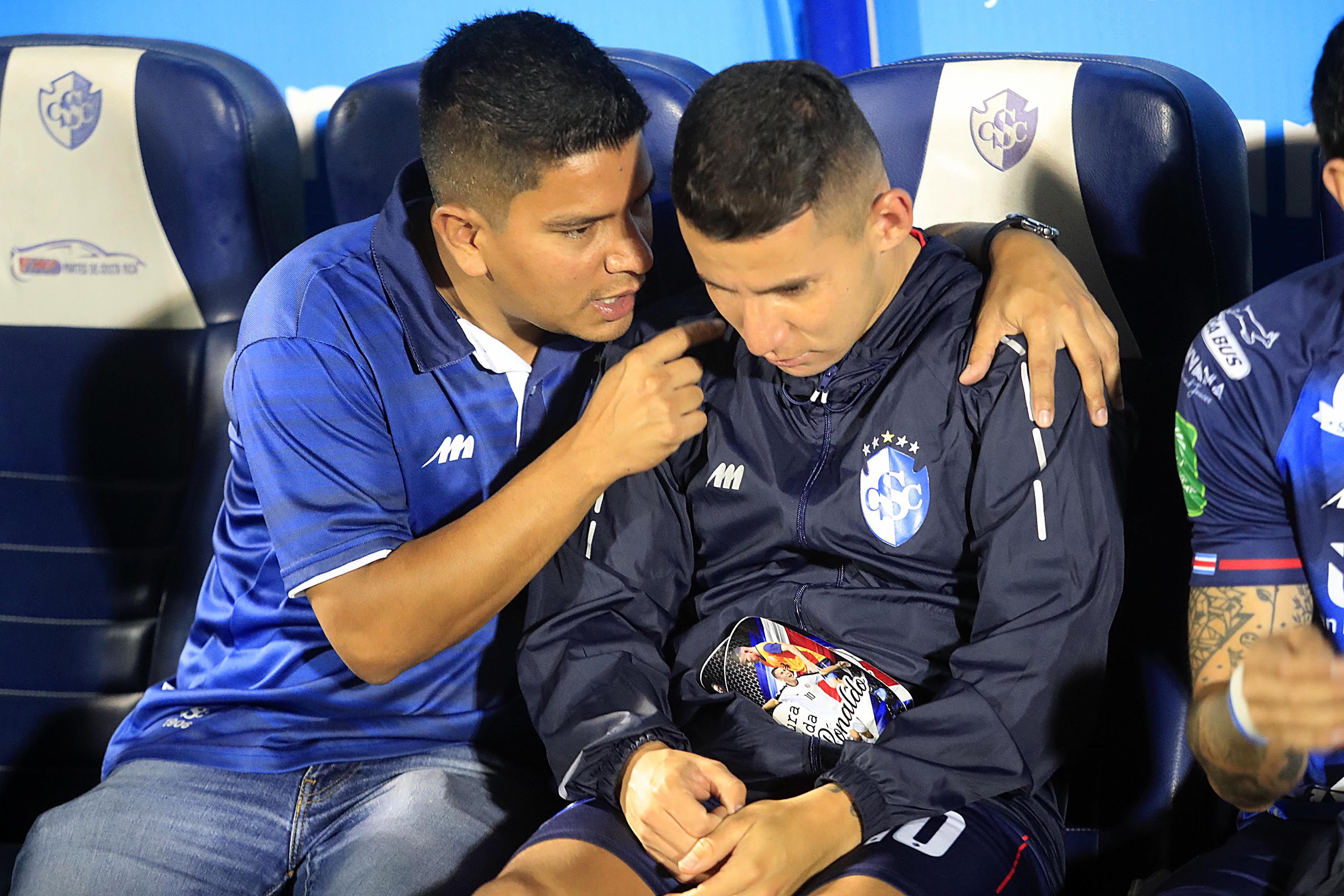 Leonardo Vargas, gerente de Cartaginés (izquierda) y Ronaldo Araya dejaron ver la buena relación que tenían. De igual forma, el jugador salió del equipo al finalizar el Clausura 2023. 
