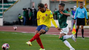 Bolivia salva la casa al empatar 1 a 1 con Colombia en eliminatoria suramericana