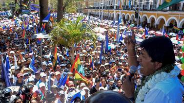 Evo Morales logra reelección en primera vuelta, según Tribunal Electoral
