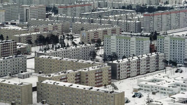 La zona de exclusión de Chernóbil, inhabitada por el impacto humano después del desastre nuclear de 1986.