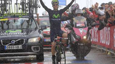Giovanni Visconti ganó la 15ª etapa del  Giro