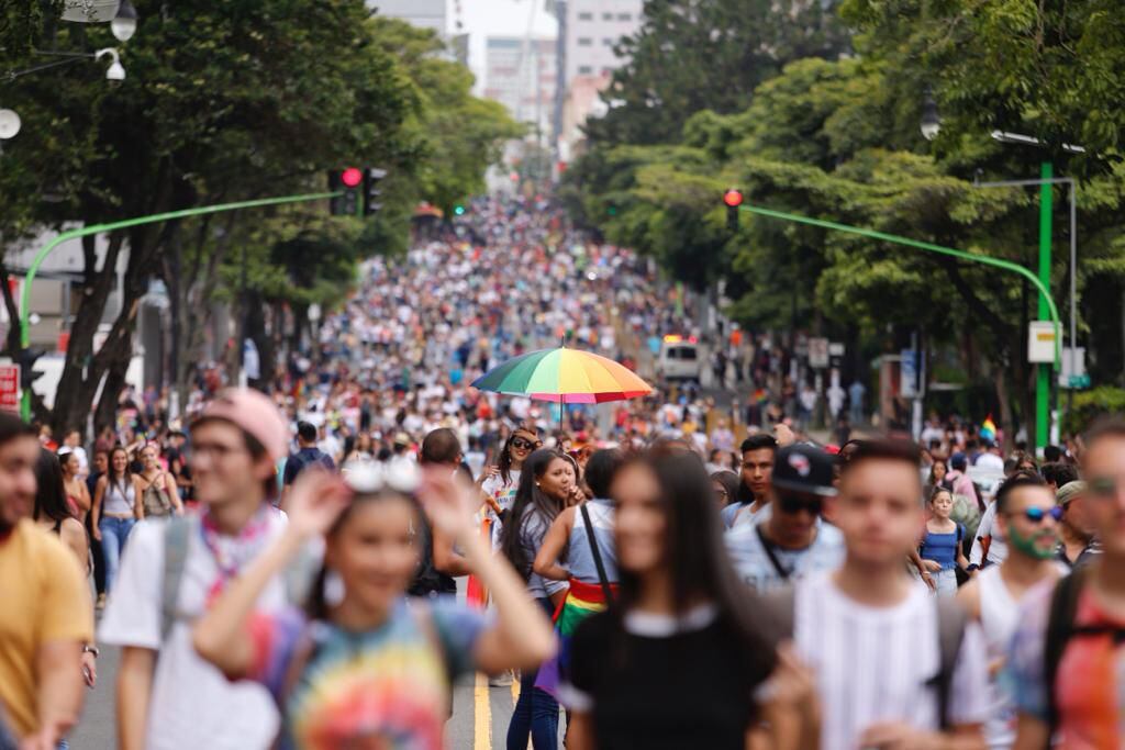 Se calcula que el año pasado más de un millón de personas fueron parte de la Marcha de la Diversidad. Foto: Albert Marín