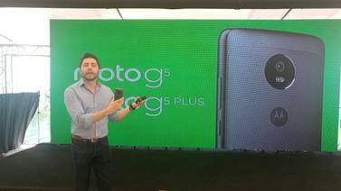 Motorola lanza modelos Moto G5 y Moto G5 Plus en Costa Rica