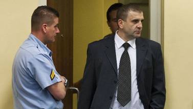 Tribunal confirma cadena perpetua para criminal serbio Milan Lukicá