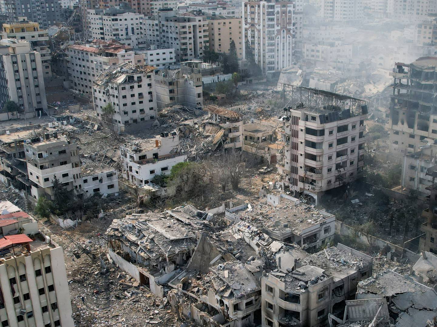 Ciudad en Israel devastada por ataque de Hamás