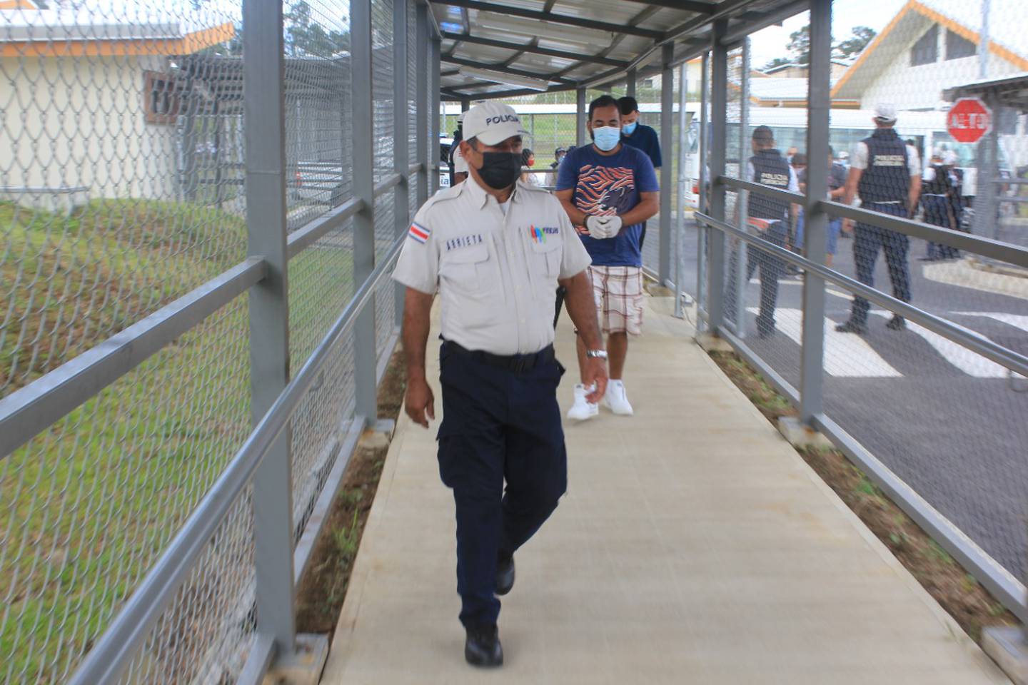 Más de 600 privados de libertad ya están en las instalaciones del recién inaugurado centro de San Rafael de Alajuela, lo que descongestiona otras cárceles del país. Foto: Cortesía Min. de Justicia.