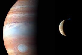 Sonda Juno de la NASA capta vista inédita del polo sur de Ío, la luna de Jupiter