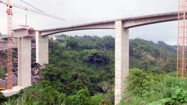 MOPT divulga avances en colocación de pilas y bastiones de nuevo puente en ruta 32