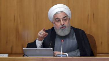 Presidente de Irán quiere evitar la guerra con Estados Unidos