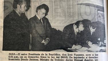 Hoy hace 50 años: Oficialmente, nació el IMAS