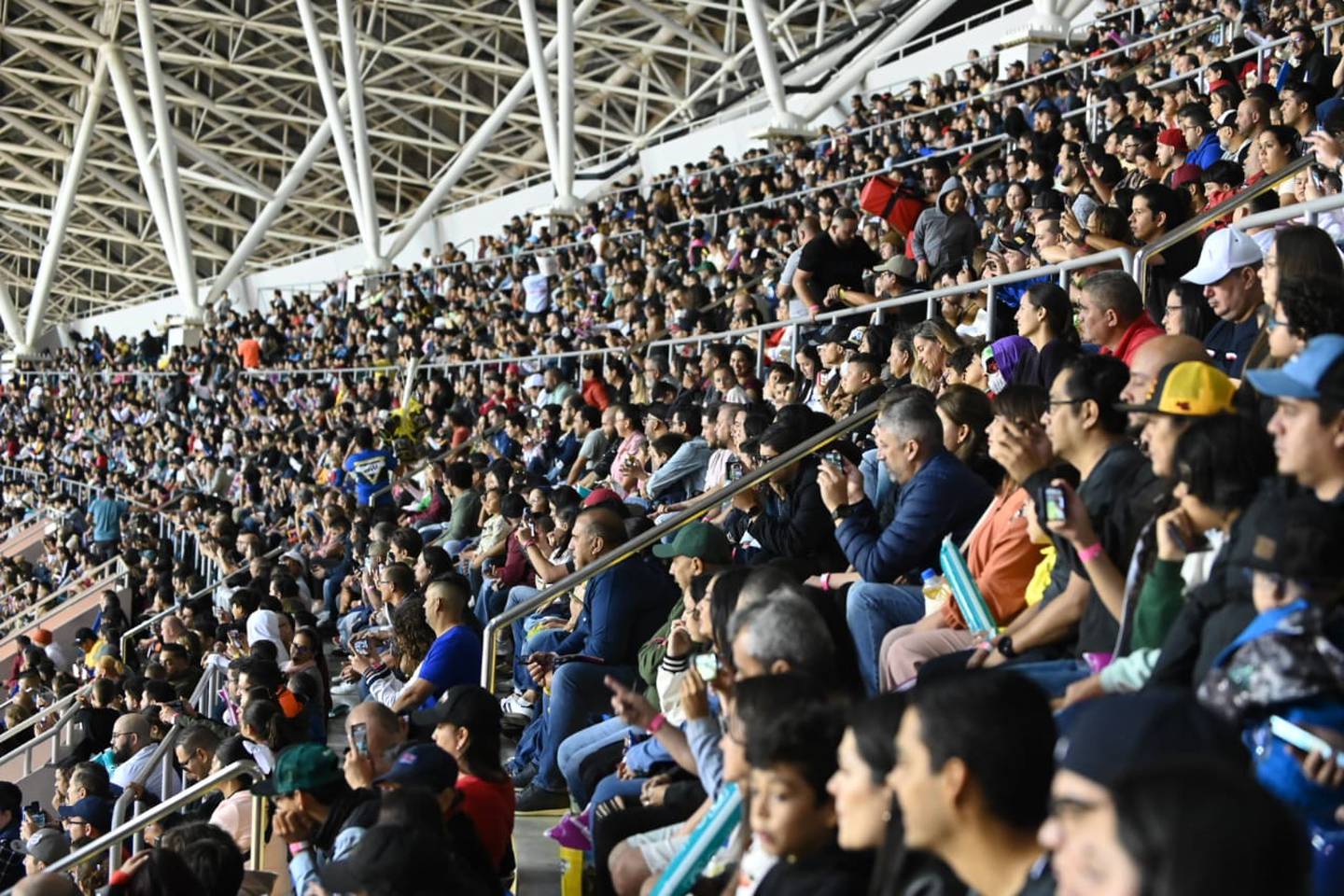 15/03/2024, San José, Tibas, Estadio Ricardo Saprissa, evento del Monster Jam 2024.