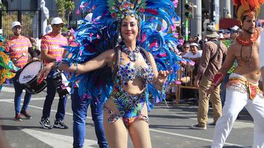 Carnaval regresó a San José con el fuerzón acumulado de tres años de espera